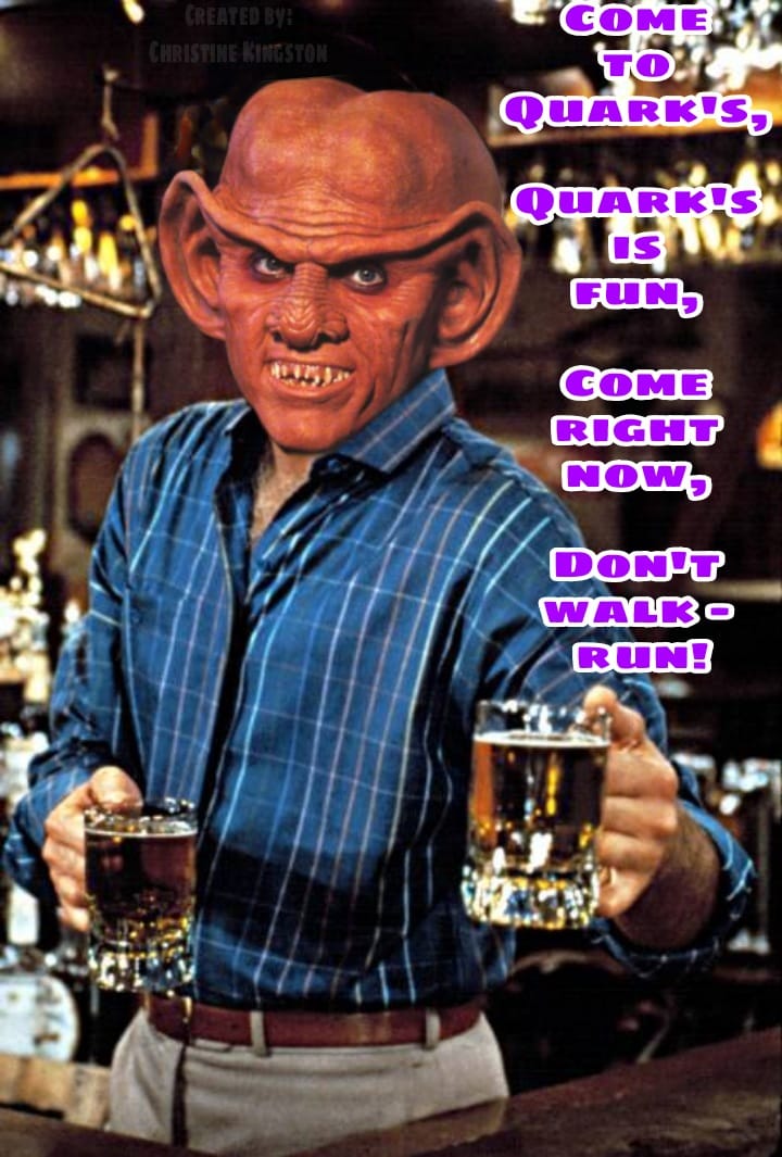 The meme is an image of the actor who played the alien character Hikaru Sulu in the original Star Trek series, George Takei, making a sarcastic comment about the popular science fiction franchise. The text in the image reads: "In a galaxy far, far away...".